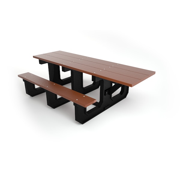 Brown 6' ADA Park Place Table
